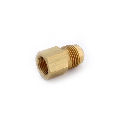 Anderson Metals Anderson Metals 1/2 in. Female Flare in. X 3/8 in. D Male Flare Brass Reducing Adapter 54061-0806AH